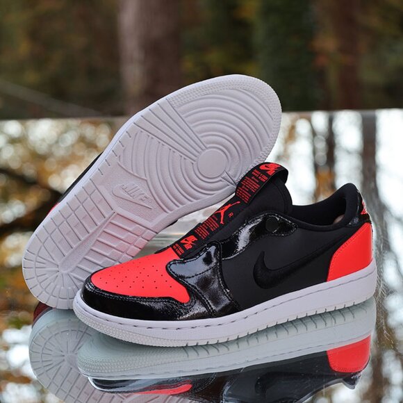 Air Jordan 1 Low Slip Infrared Bred - Picture 6 of 15